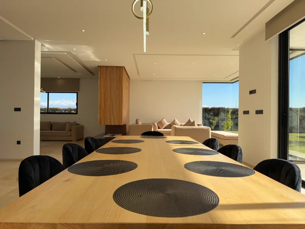 Dinner area